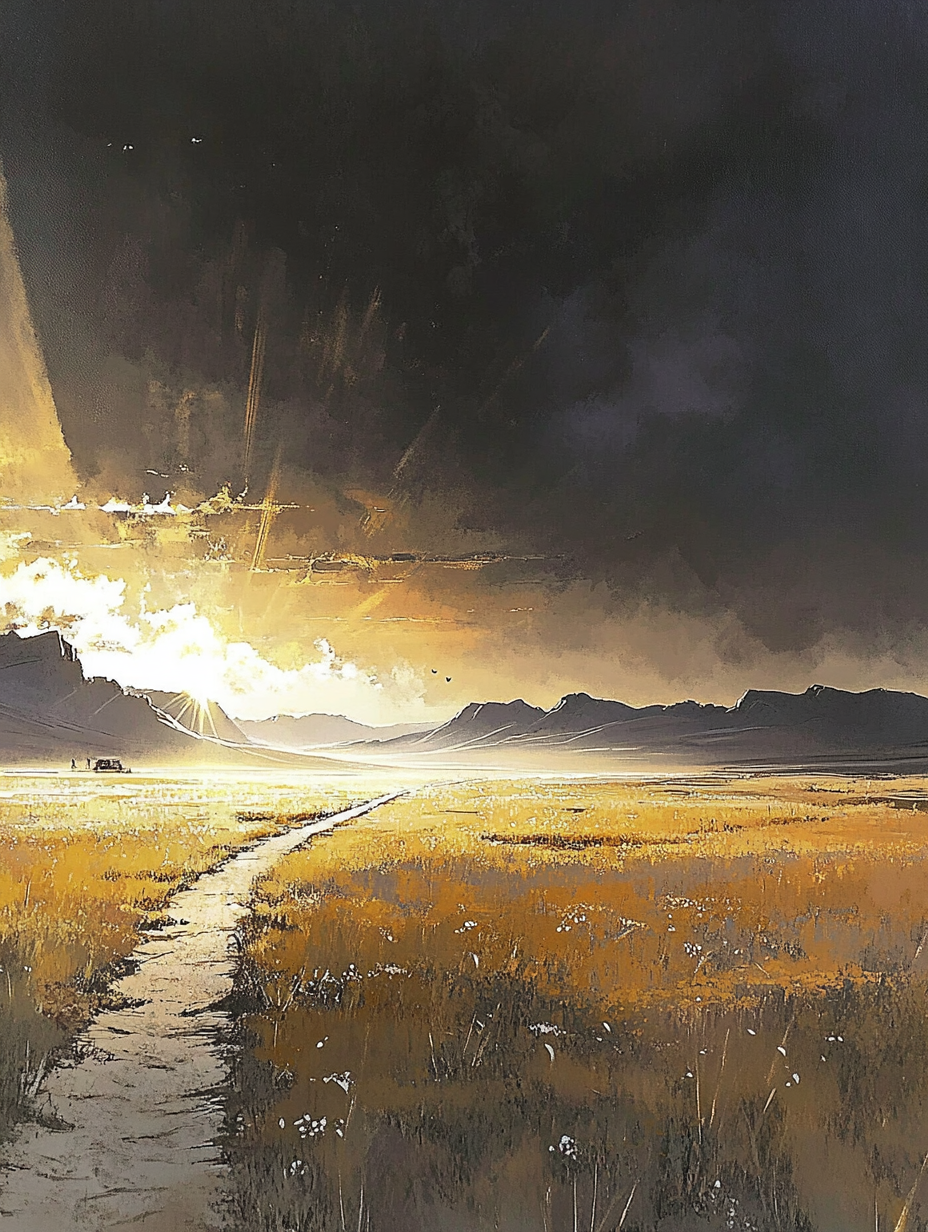 zhoya.yao_Expressive_oil_painting_vast_Gobi_dry_desert_at_sun_c36131ef-dad9-4a2d-99b9-ab4224f917b3_2.png