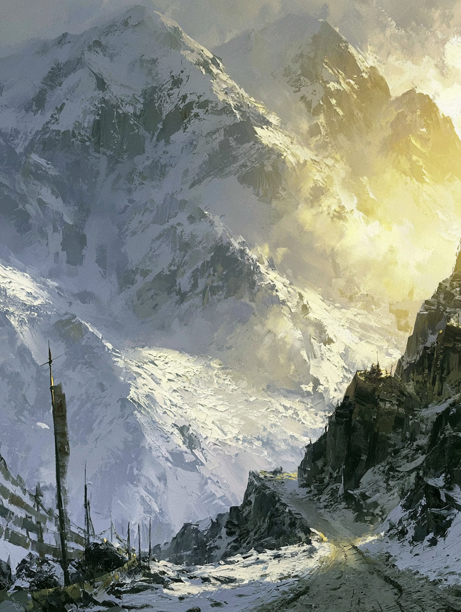 zhoya.yao_Chinese_oil_painting_style_majestic_snow-capped_mou_fdec1ab4-4a3a-4a37-8ca0-c67d29f19c65_0.png