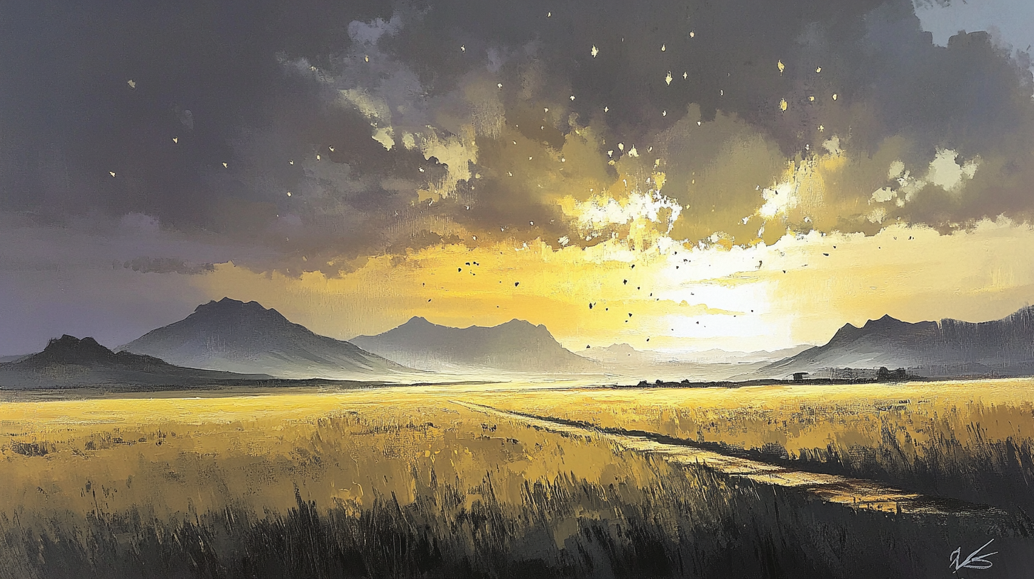 zhoya.yao_Expressive_oil_painting_vast_Gobi_dry_desert_at_sun_b61c2e50-fc78-4c05-8ca1-d318e89e7753_0.png