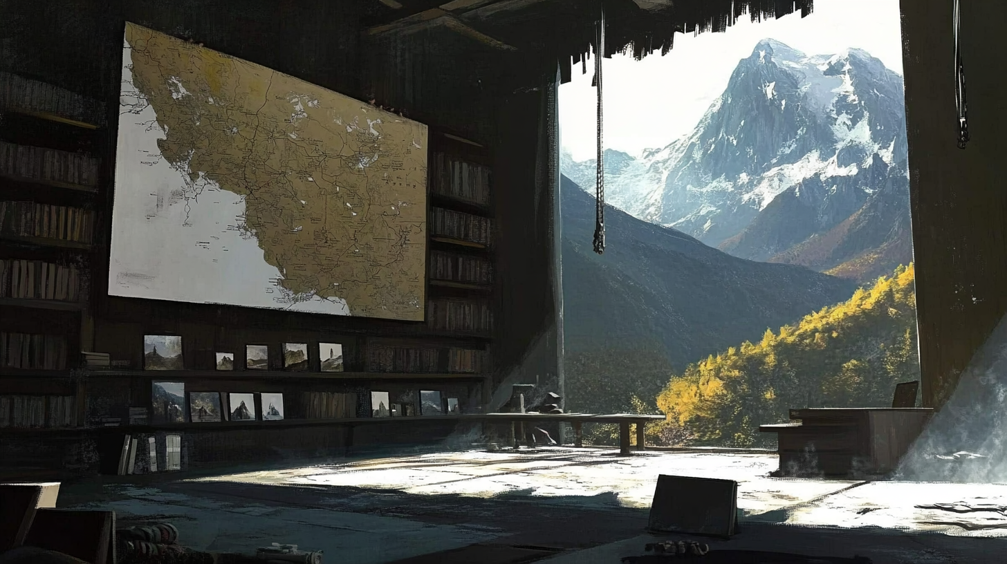 zhoya.yao_Atmospheric_oil_painting_interior_of_an_explorers_s_85ede194-cde5-4814-a437-705c4209284d_0.png