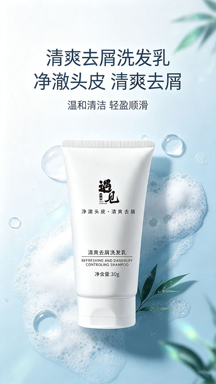 遇见小婉清爽去屑洗发乳（试用装） (2).jpg